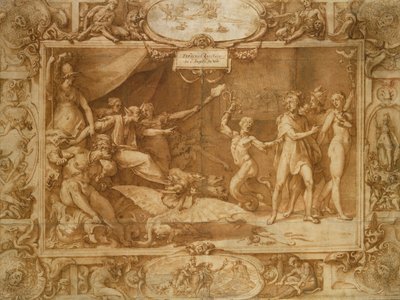 The Calumny of Apelles by Federico Zuccari or Zuccaro